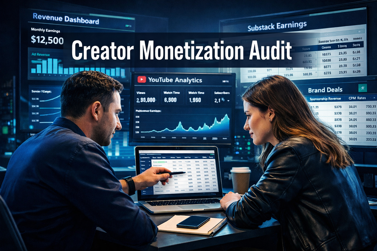 Creator Monetization Audit (Consulting Product)