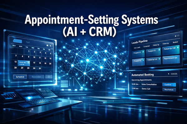 Appointment-Setting Systems (AI + CRM)