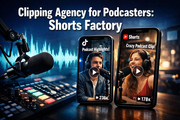 Clipping Agency for Podcasters (Shorts Factory)