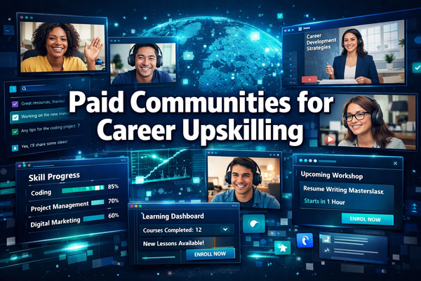 Paid Communities for Career Upskilling